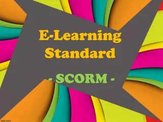 E-Learning Standard