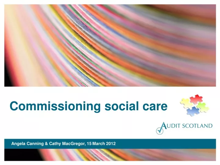 commissioning social care