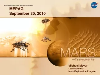 MEPAG September 30, 2010