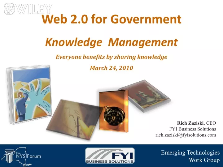 web 2 0 for government knowledge management