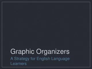 Graphic Organizers