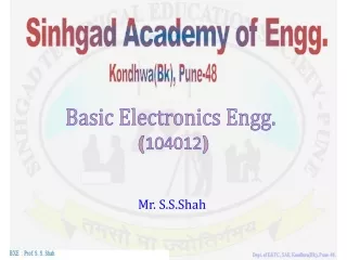 Basic Electronics Engg.