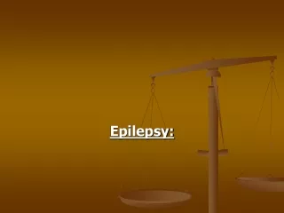 Epilepsy: