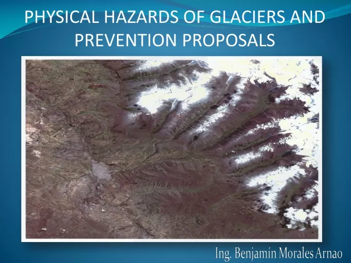 physical hazards of glaciers and prevention