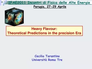 Heavy Flavour: Theoretical Predictions in the precision Era