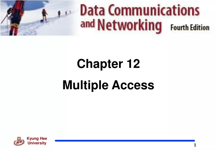 chapter 12 multiple access