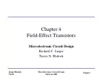 Chapter 4 Field-Effect Transistors - slide 1
