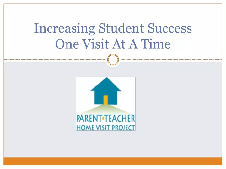 increasing student success one visit at a time