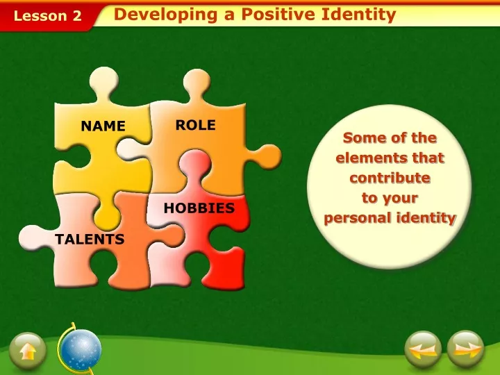 developing a positive identity