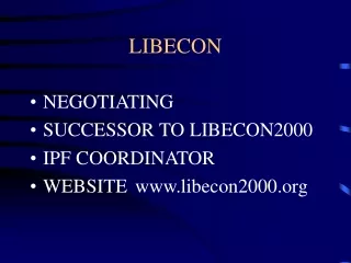 LIBECON