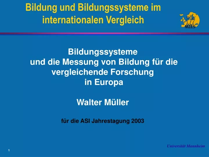 bildung und bildungssysteme im internationalen vergleich