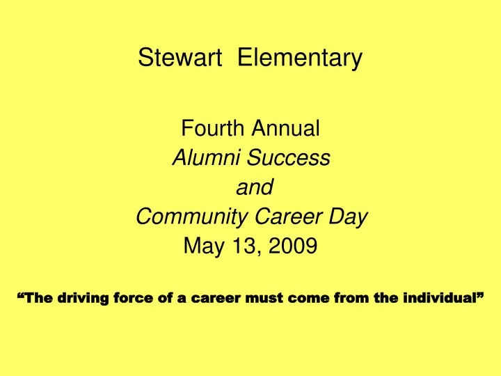 stewart elementary