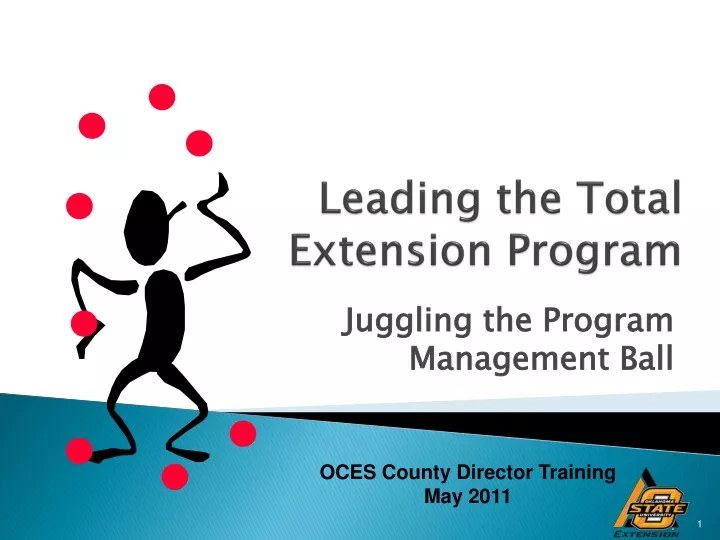 leading the total extension program