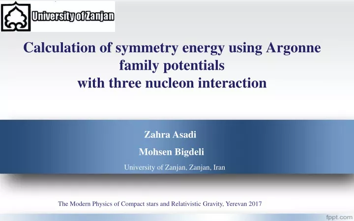 calculation of symmetry energy using argonne family potentials with three nucleon interaction