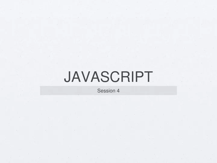 javascript