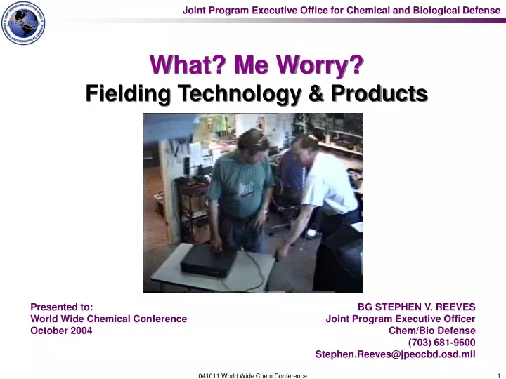 what me worry fielding technology products