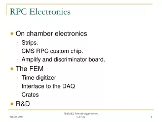 RPC Electronics