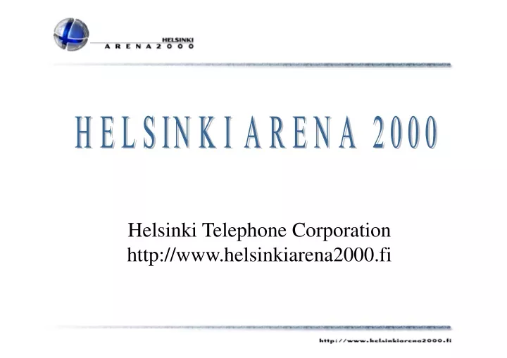 helsinki telephone corporation http