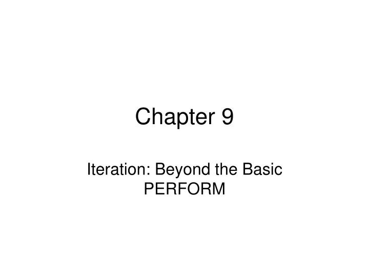 chapter 9