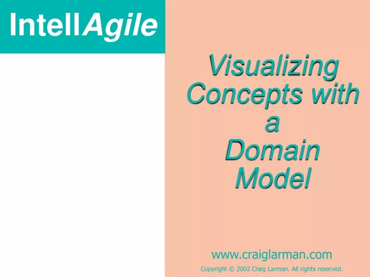 visualizing concepts with a domain model