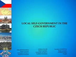 LOCAL SELF-GOVERNMENT IN THE CZECH REPUBLIC