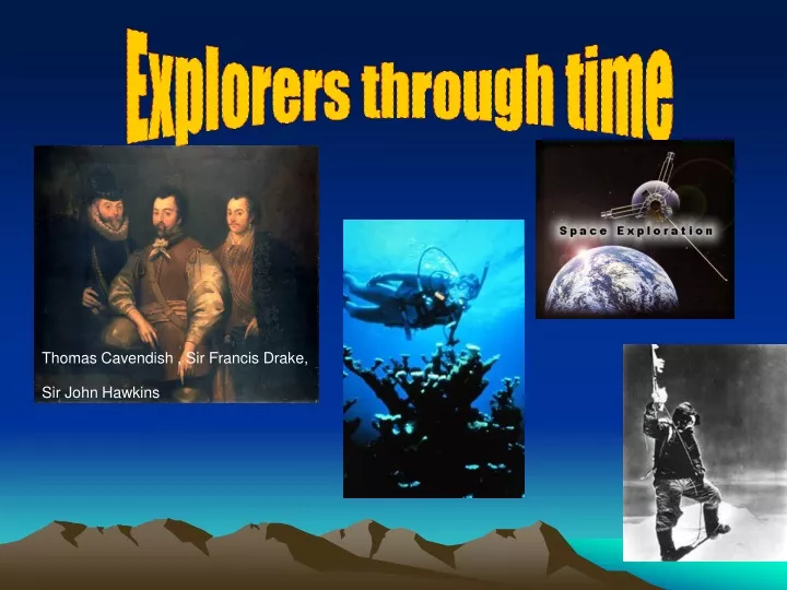 explorers through time