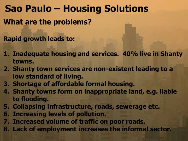 sao paulo housing solutions