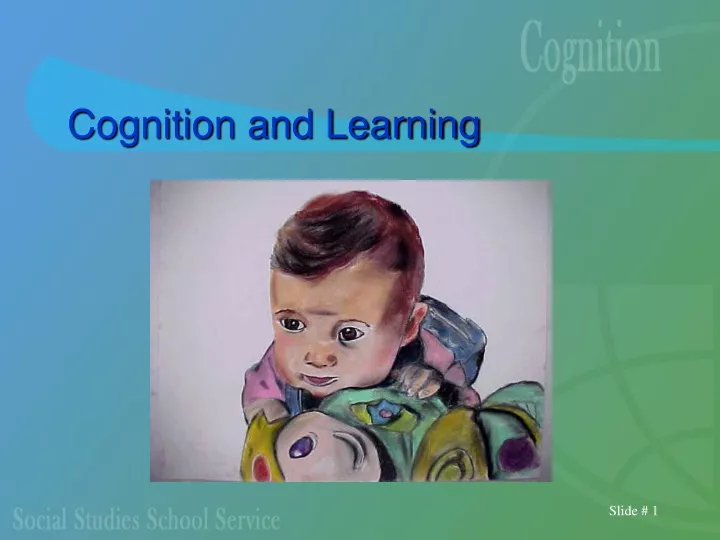 cognition and learning