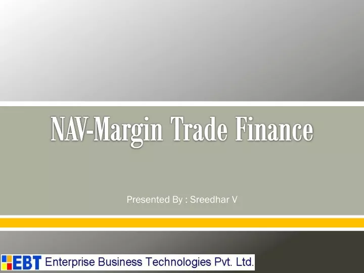 nav margin trade finance