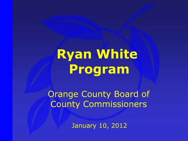 ryan white program