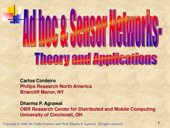 ad hoc sensor networks