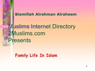 Muslims Internet Directory 2Muslims Presents