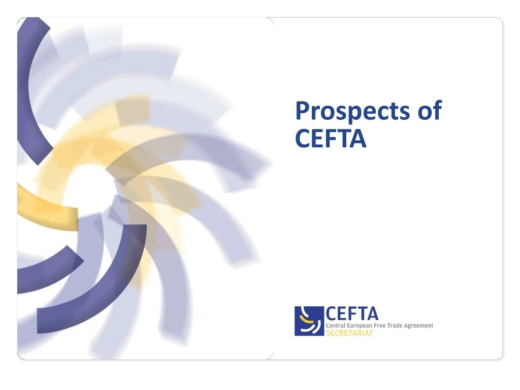 PPT - CEFTA Implementation: Progress and Challenges Ahead PowerPoint ...