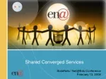 Shared Converged Services - slide 1