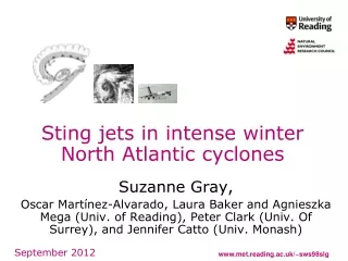 Sting jets in intense winter North Atlantic cyclones