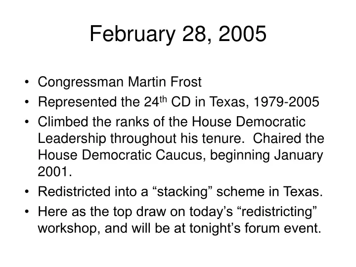 february 28 2005