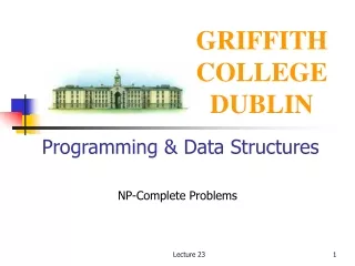 Programming &amp;  Data Structures