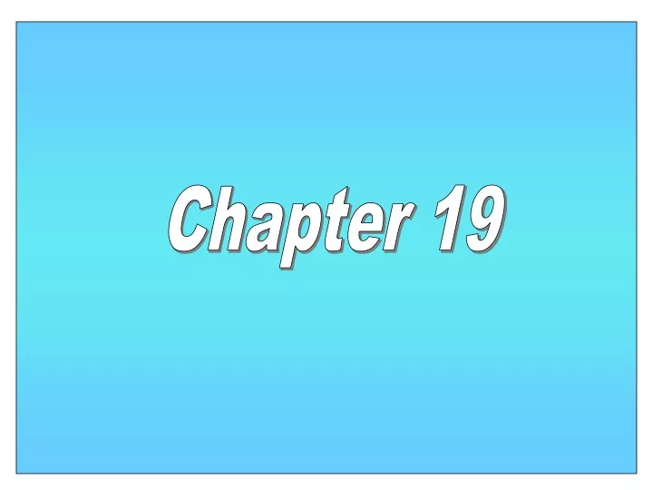 chapter nineteen