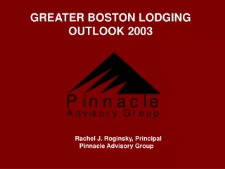 Rachel J. Roginsky, Principal   Pinnacle Advisory Group