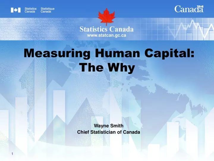 measuring human capital the why
