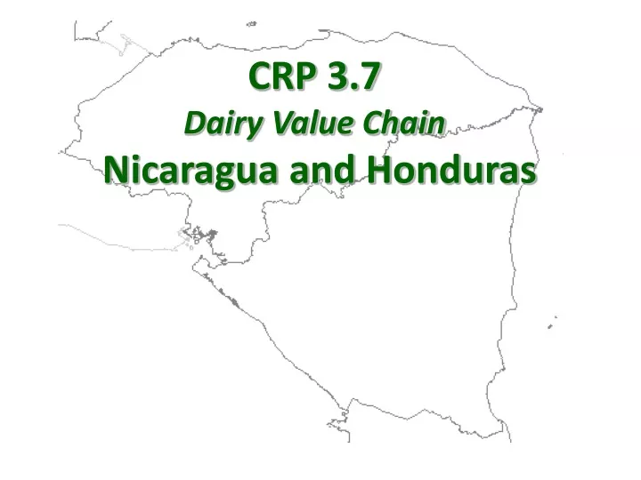 crp 3 7 dairy value chain nicaragua and honduras