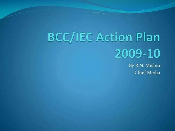 bcc iec action plan 2009 10