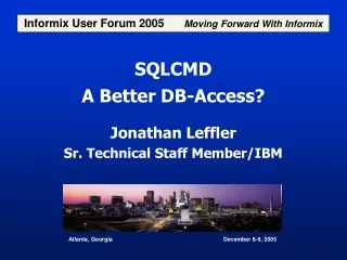 SQLCMD A Better DB-Access?