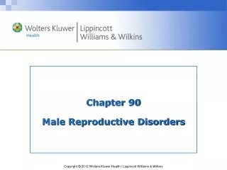 Chapter 90 Male Reproductive Disorders