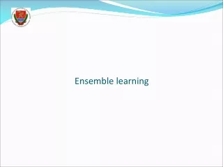 Ensemble learning