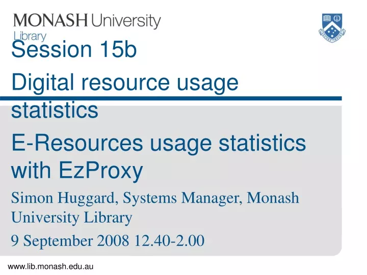 session 15b digital resource usage statistics