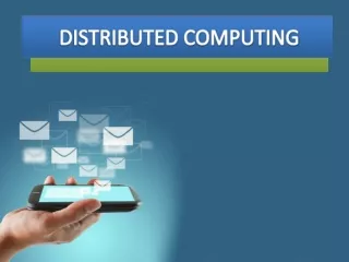 Distributed computing deals with hardware  and software systems containing more than
