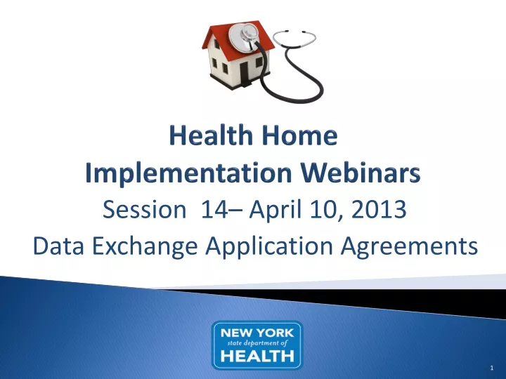 health home implementation webinars
