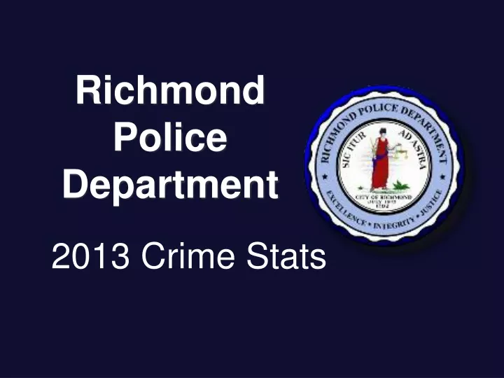 richmond police department