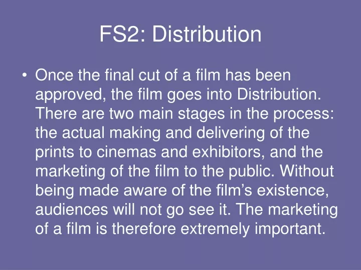 fs2 distribution
